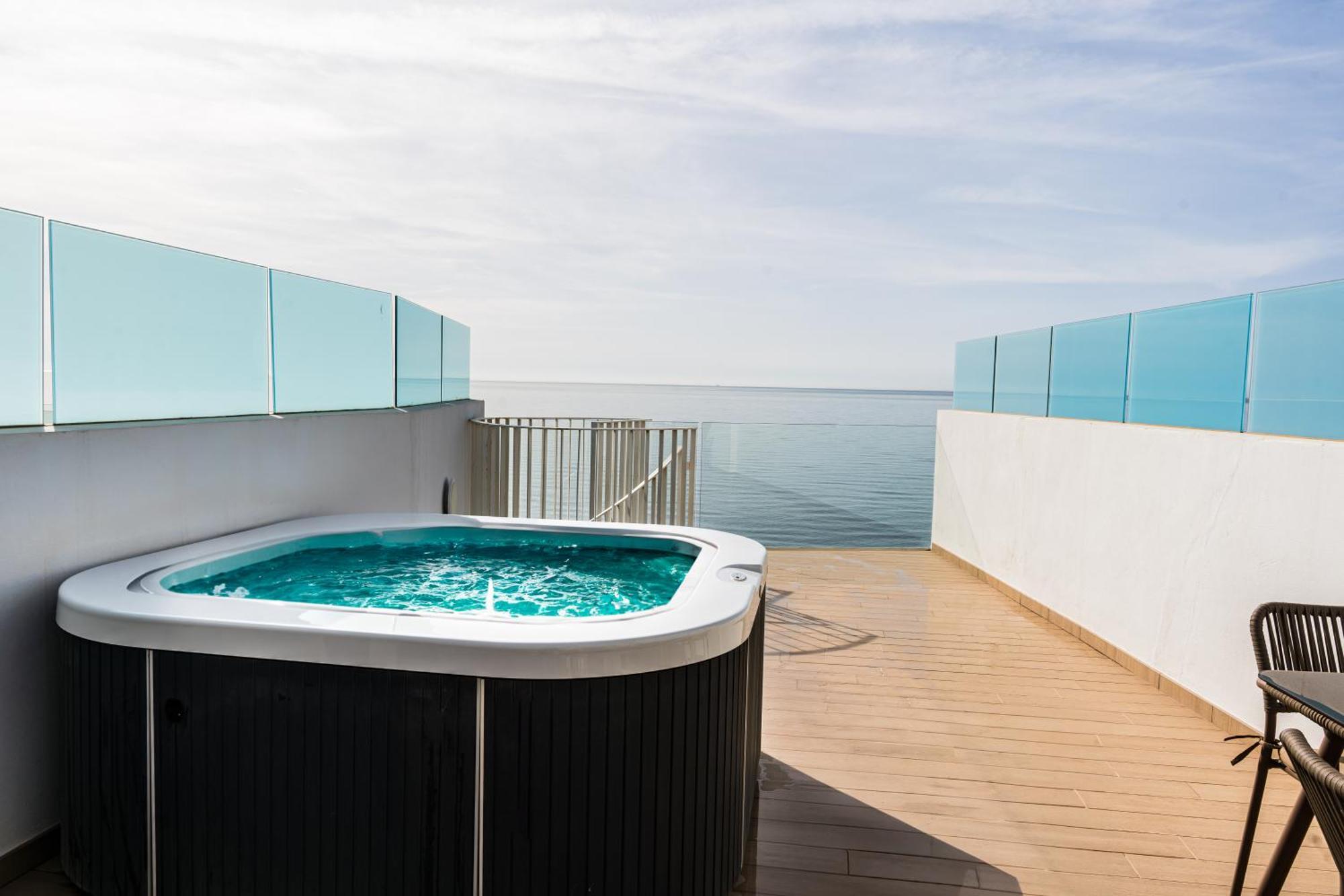 Appartement Panoramic Seaview Penthouse The Wave à Fuengirola Extérieur photo
